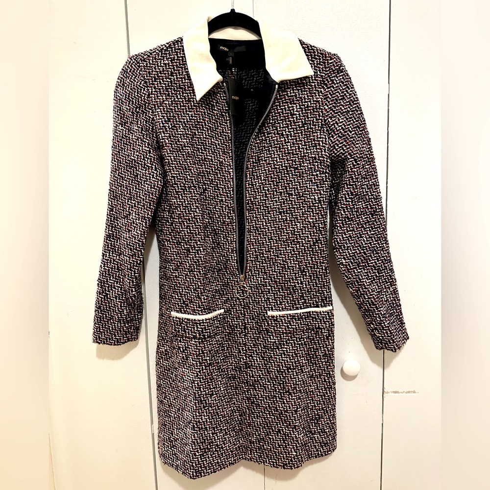 Maje Zipper Dress